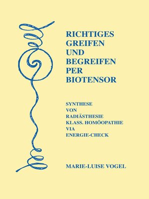 cover image of Richtiges Greifen und Begreifen per Biotensor